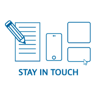 stay in touch