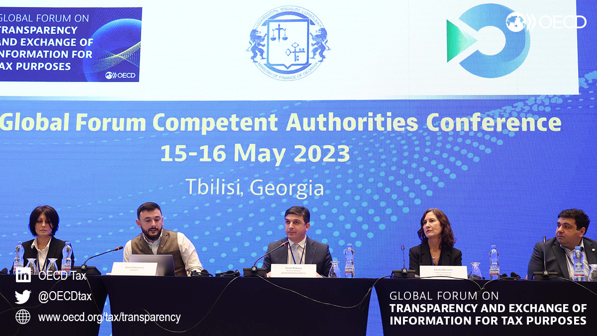 Global Forum members’ Competent Authorities meet in Tbilisi for their annual experience-sharing conference