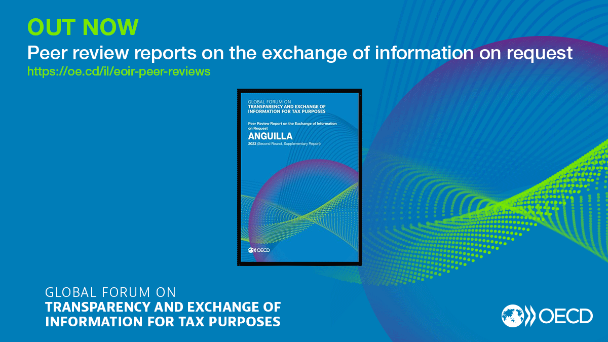 Global Forum publishes ten new peer review reports on transparency and exchange of information on request